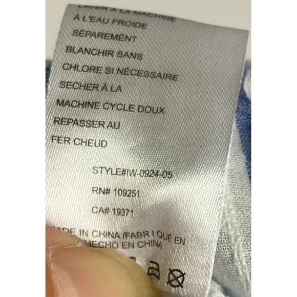 Anthropologie | Isabella Sinclair Getaway Ruffled Top, size XS - Picture 10 of 10